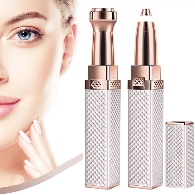 2 in 1 Electric Eyebrow Trimmer and facial hair remover